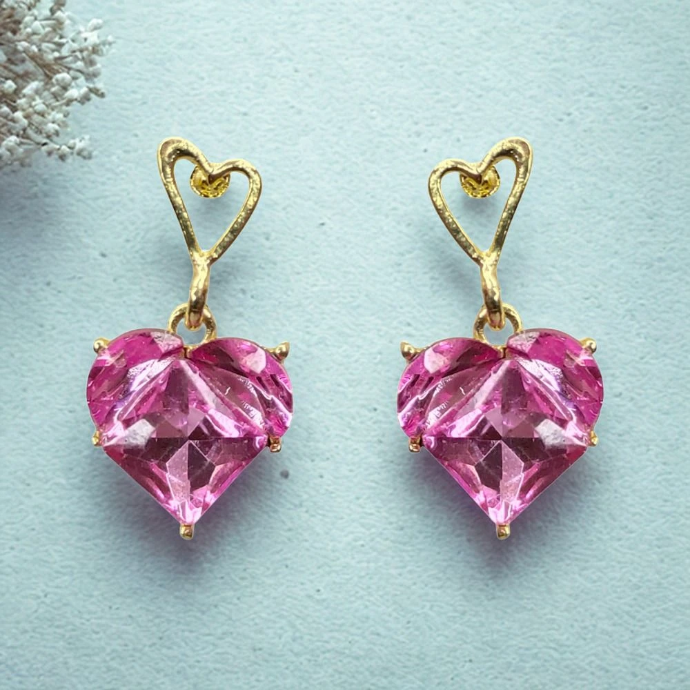 Tahaniya Korean Haneul Heartloops Earring Stud Earring view 3