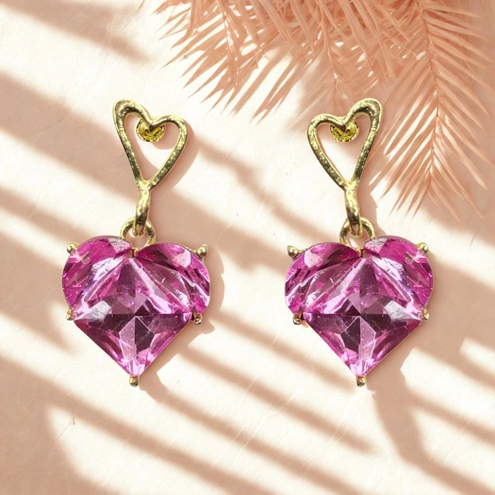 Tahaniya Korean Haneul Heartloops Earring Stud Earring view 4