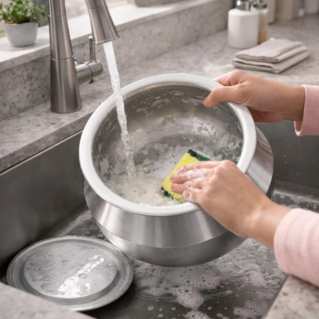 iINTELLIGENCEi Aluminium Handi Rice Pot with Lid, 18 No, 5.6 L, BIS, 1 Qty view 4