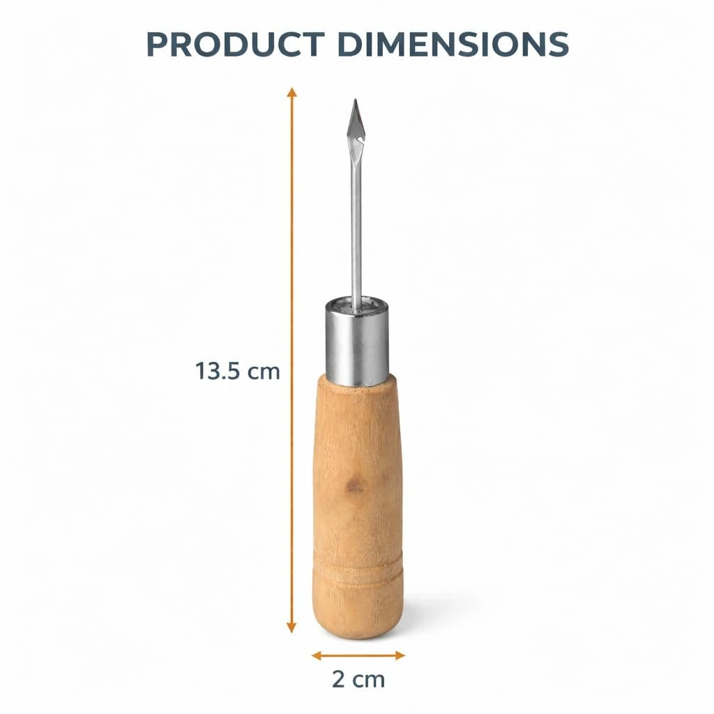 Cobbler Awl Chappal Stitching Tool, 1 Qty view 3