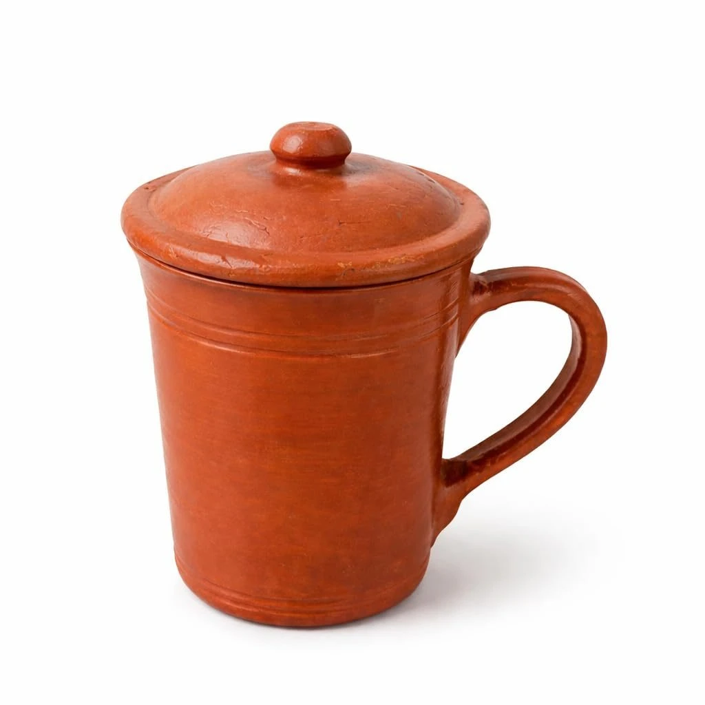 iINTELLIGENCEi Clay Water Jug with Lid and Handle, 800 ml, 1 Qty view 5