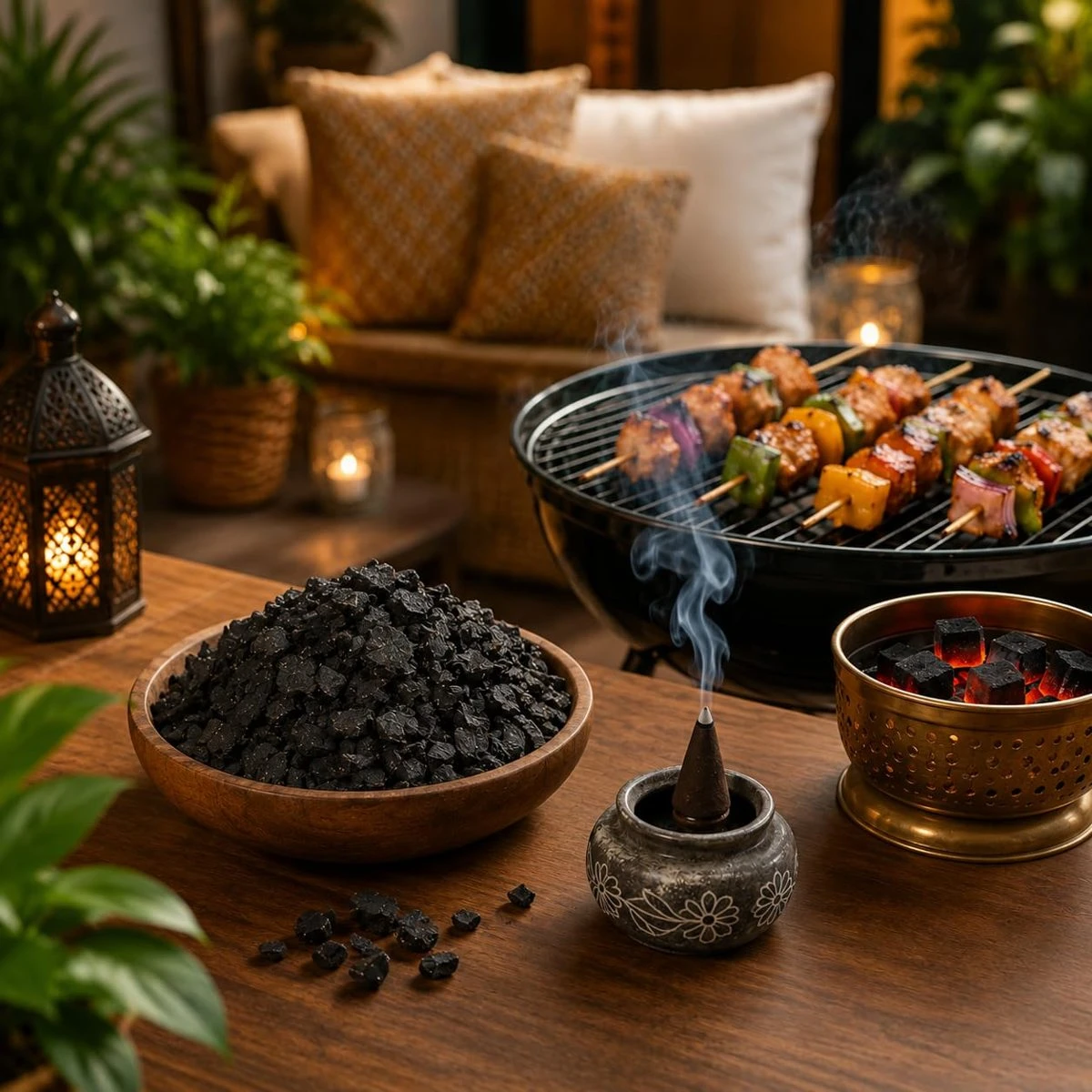 Coconut Shell Charcoal, 500 gm, 1 Qty view 3
