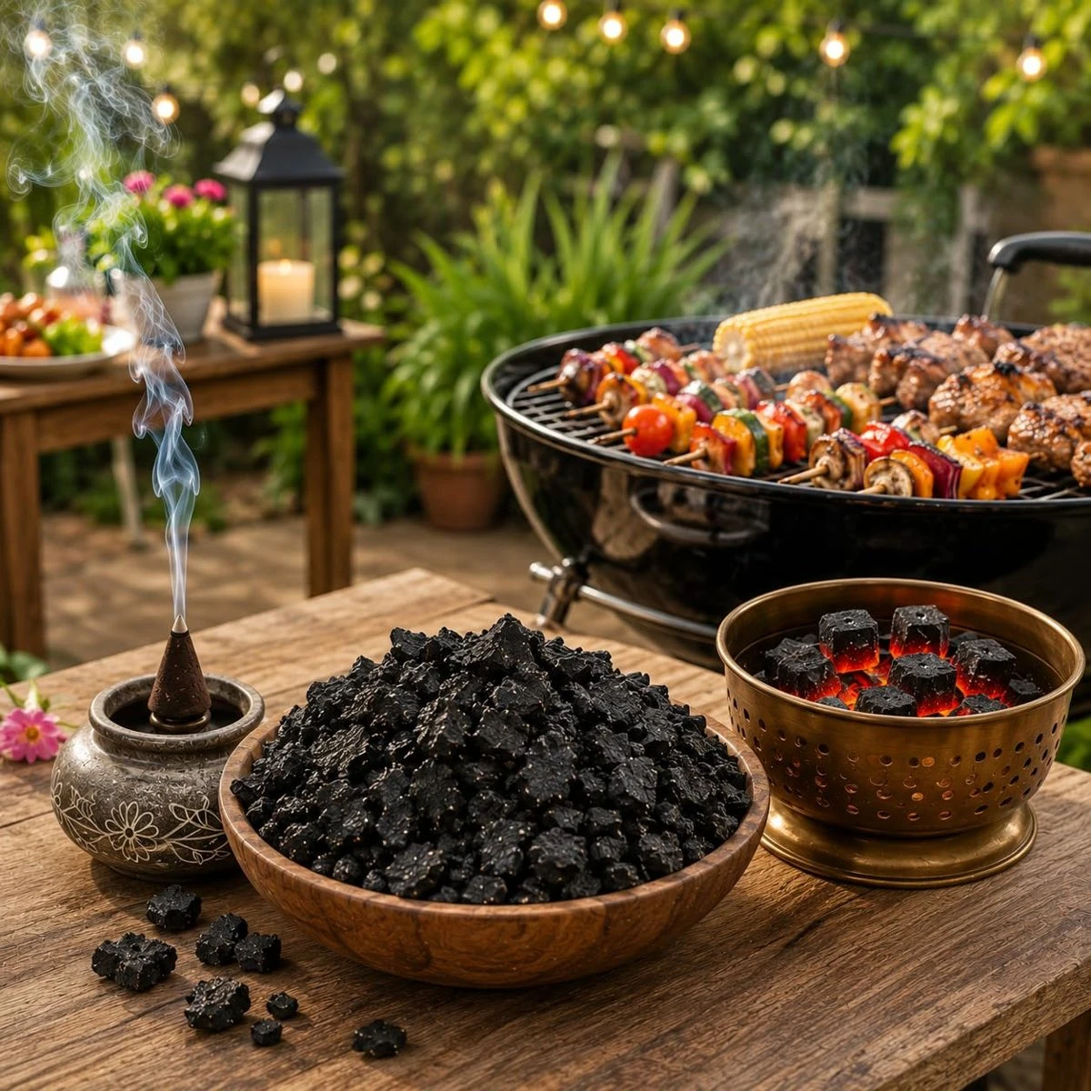 Coconut Shell Charcoal, 500 gm, 1 Qty view 5