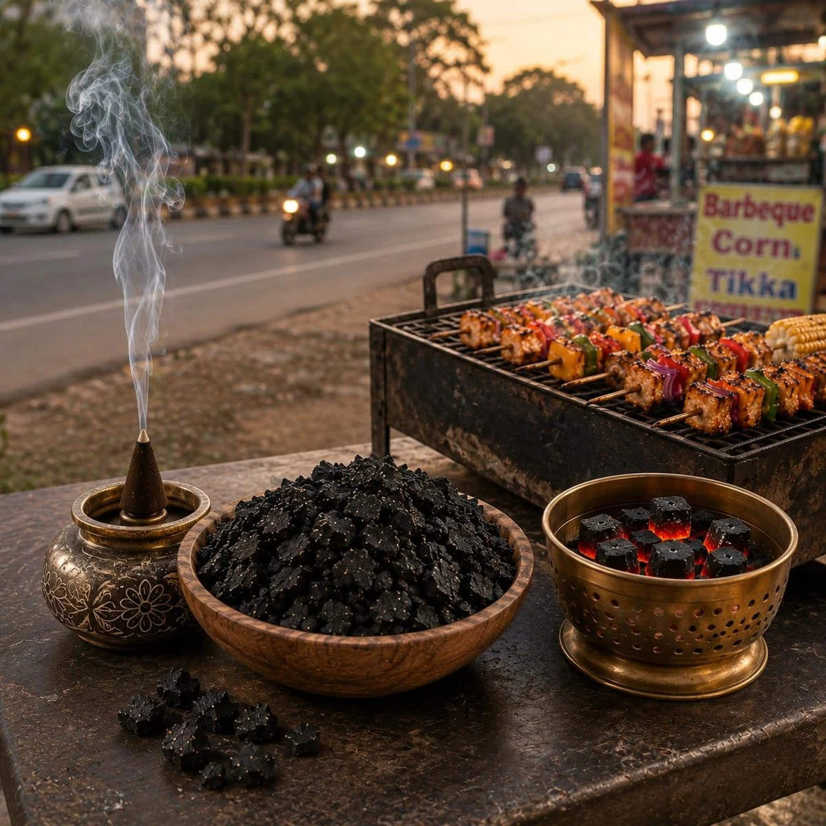 Coconut Shell Charcoal, 500 gm, 1 Qty view 8