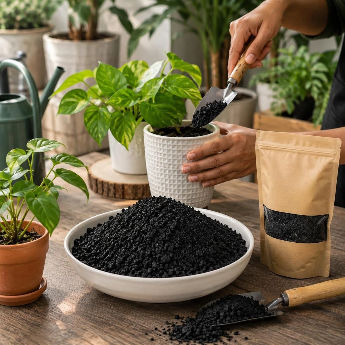 Coconut Charcoal Powder 500g, 1 Qty view 8