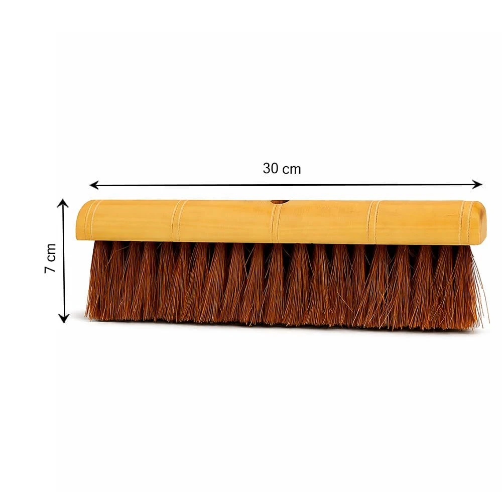iINTELLIGENCEi Palmyra Fibre Floor Brush Head Only, No Handle, 31 cm, 1 Qty view 2