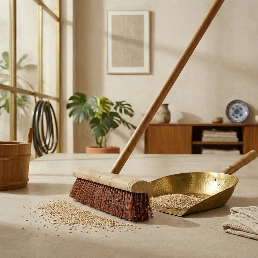 iINTELLIGENCEi Palmyra Fibre Floor Brush Head Only, No Handle, 31 cm, 1 Qty view 3