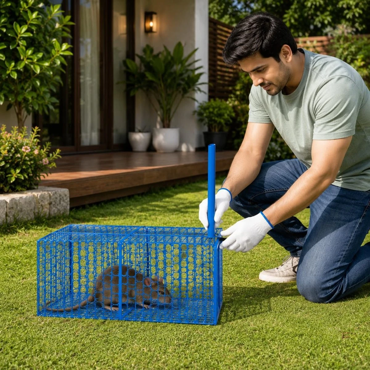 Rat Trap, Iron, Spring Type, 2 Qty view 8