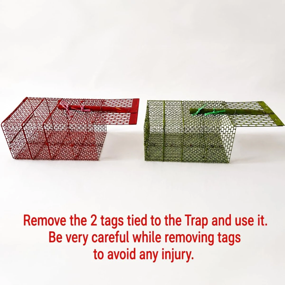 Rat Trap, Iron, Spring Type, 2 Qty view 6