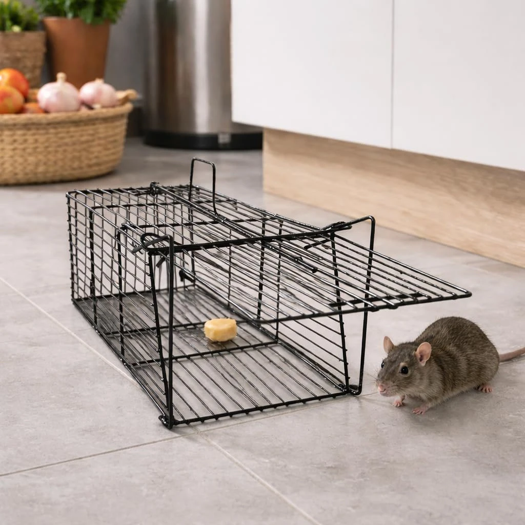 Rat Trap, Iron, 42 x 18.5 x 20 cm, 1 Qty view 5