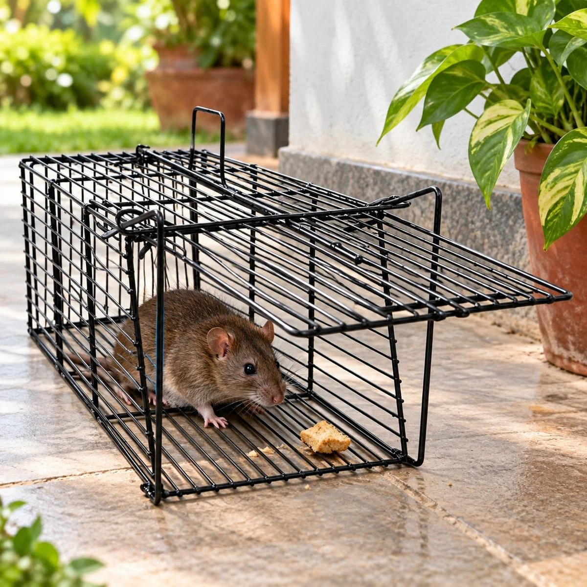 Rat Trap, Iron, 42 x 18.5 x 20 cm, 1 Qty view 8