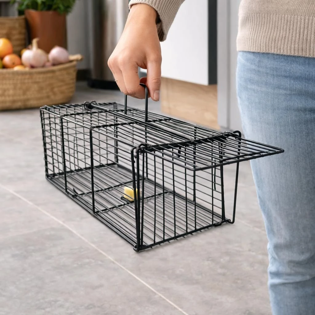 Rat Trap, Iron, 42 x 18.5 x 20 cm, 1 Qty view 6