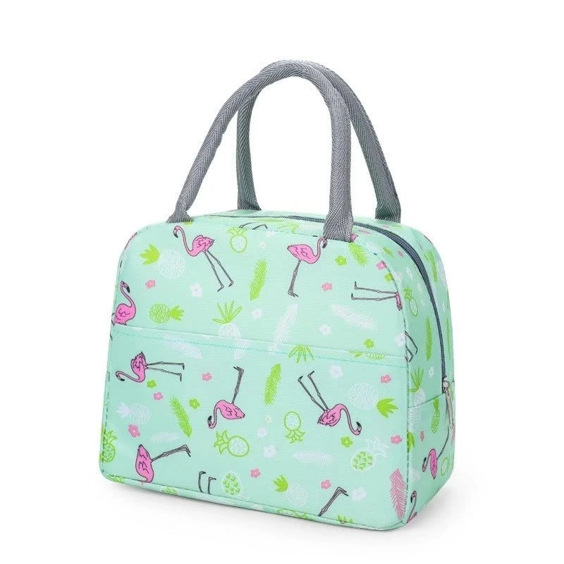 Design Studio - Insulated Lunch Bag for Office Men, Women and Kids, Canvas Tiffin Bag for School, Picnic, Work, Carry Bag for Lunch Box (Multi-Print)(Assorted Colours) view 3