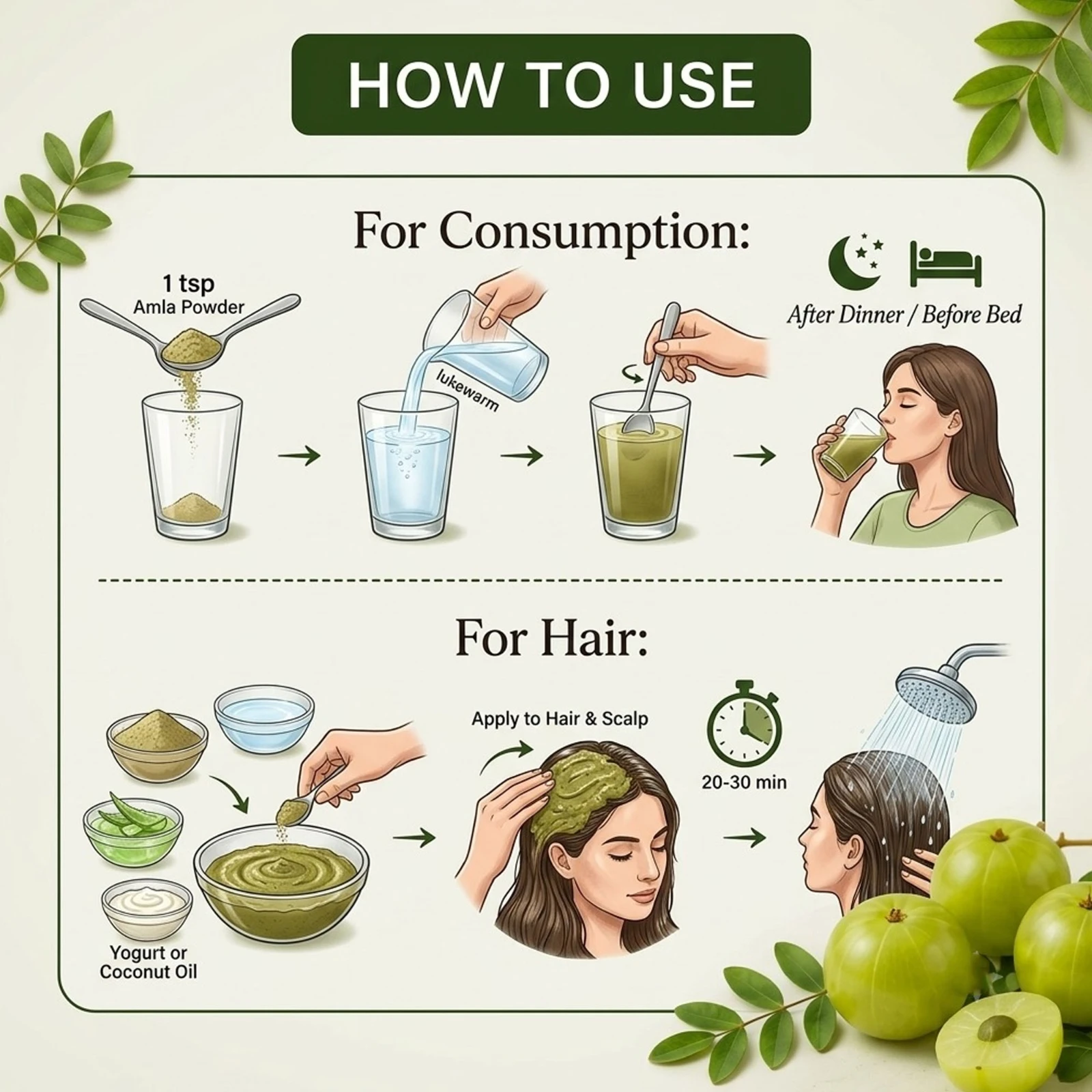 Bhringraj And Dehydrated Amla Powder Combo Pack of 2 view 7