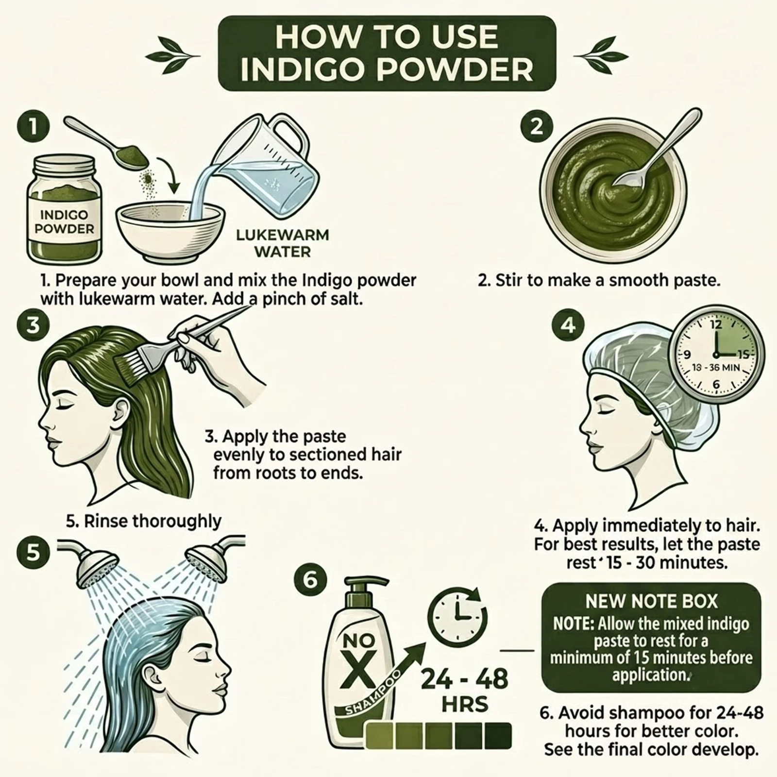 Multani Mitti And Indigo Powder Combo Pack of 2 view 8