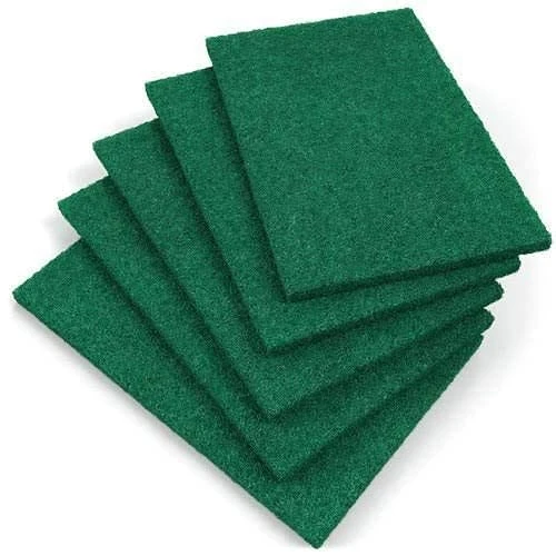 Design Studio - Multipurpose Scrub Pad for Kitchen Tiles and Utensil Scrubber Non-Scratch (Green Colour - 6 Pcs Set) view 1