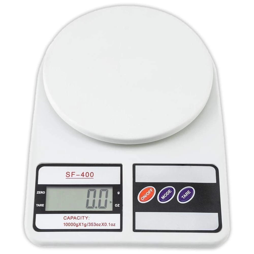 Kitchen Weight Machine 6 Months Manufacturer Warranty, Digital Scale with LCD Display, Scale for Home Baking, Cooking & Balance Diet. Machine with capacity 10Kg, (Model SF400) view 6
