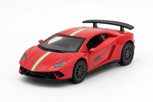 Design Studio 1:36 Scale Lamboghini Die-Cast Car – Alloy Pull Back Toy Vehicle with Openable Doors – Sports Car Model with Realistic Detailing for Boys, Kids & Collectors (Color As Per Stock) view 7