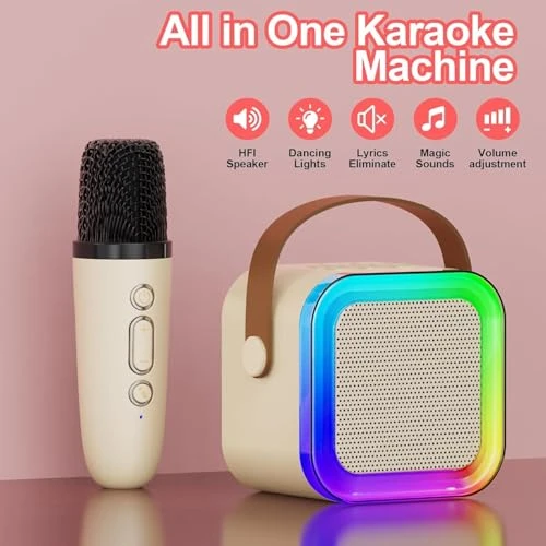 Design Studio Rechargeable Wireless Mini Portable Bluetooth Karaoke Machine view 4