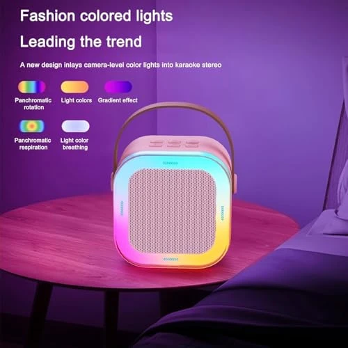 Design Studio Rechargeable Wireless Mini Portable Bluetooth Karaoke Machine view 5