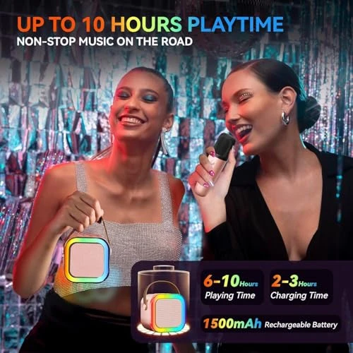 Design Studio Rechargeable Wireless Mini Portable Bluetooth Karaoke Machine view 6