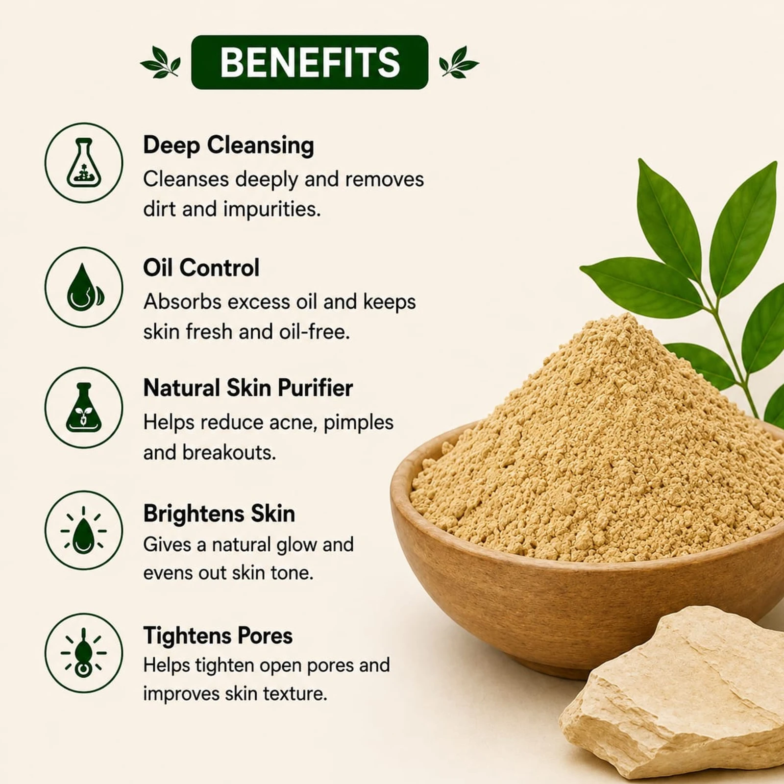 Krishak Organic Multani Mitti Powder view 4