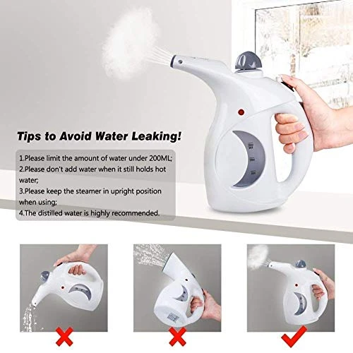 Design Studio Steam Vaporizer, 1 Base Unit, 1 Vaporizer Attachment, 1 Nozzle Steamer Attachment, 1 Steam Booster (Multicolour) view 4