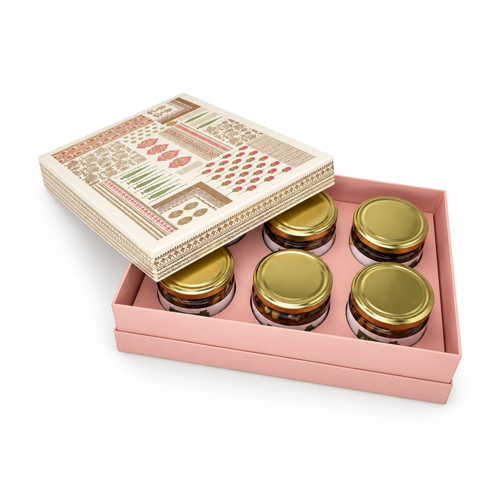 Nature's Trunk Gift Hamper - 6 Glass Jars - 1425 g view 1