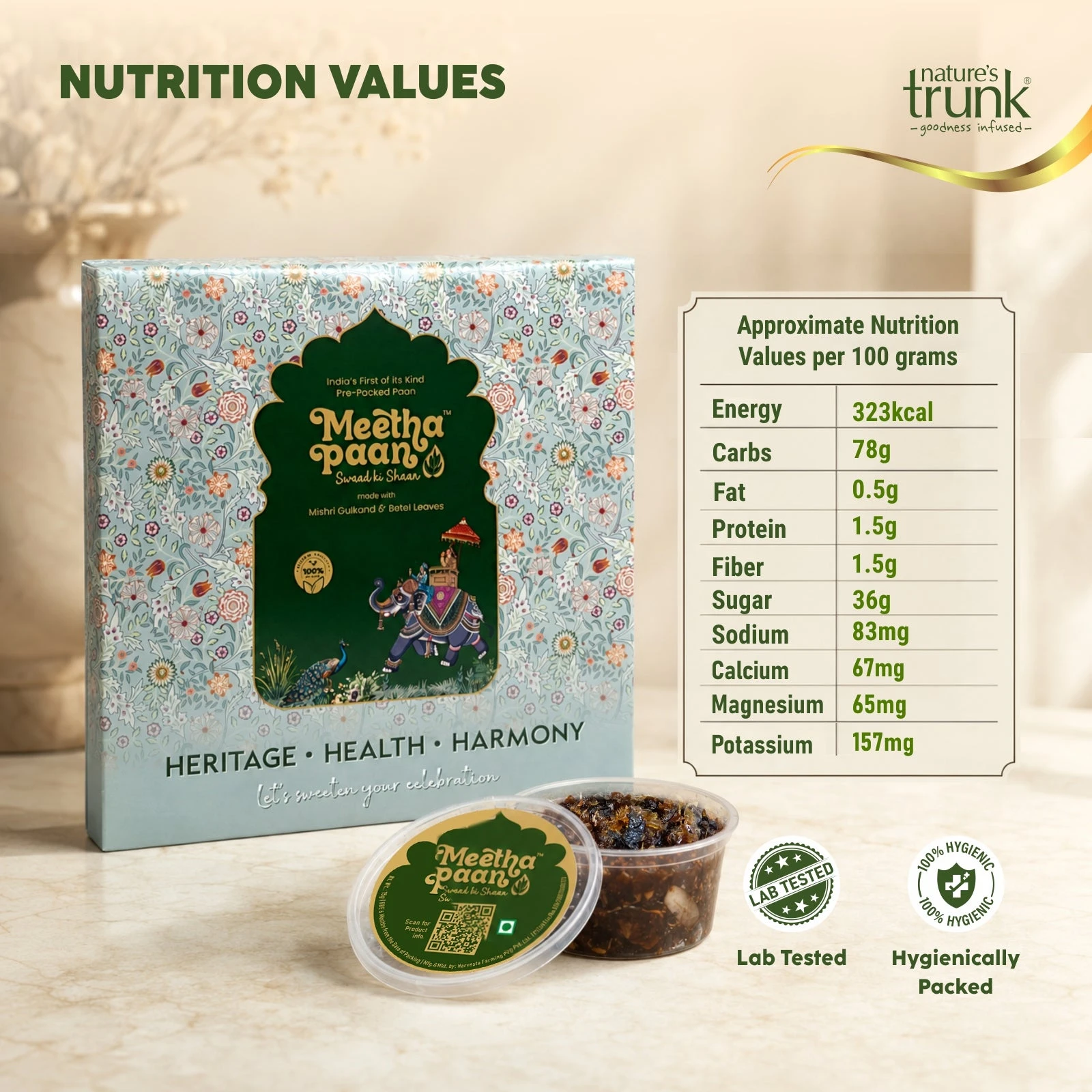 Nature's Trunk Meetha Paan Party Pack - 15 g x 50 Pieces view 7