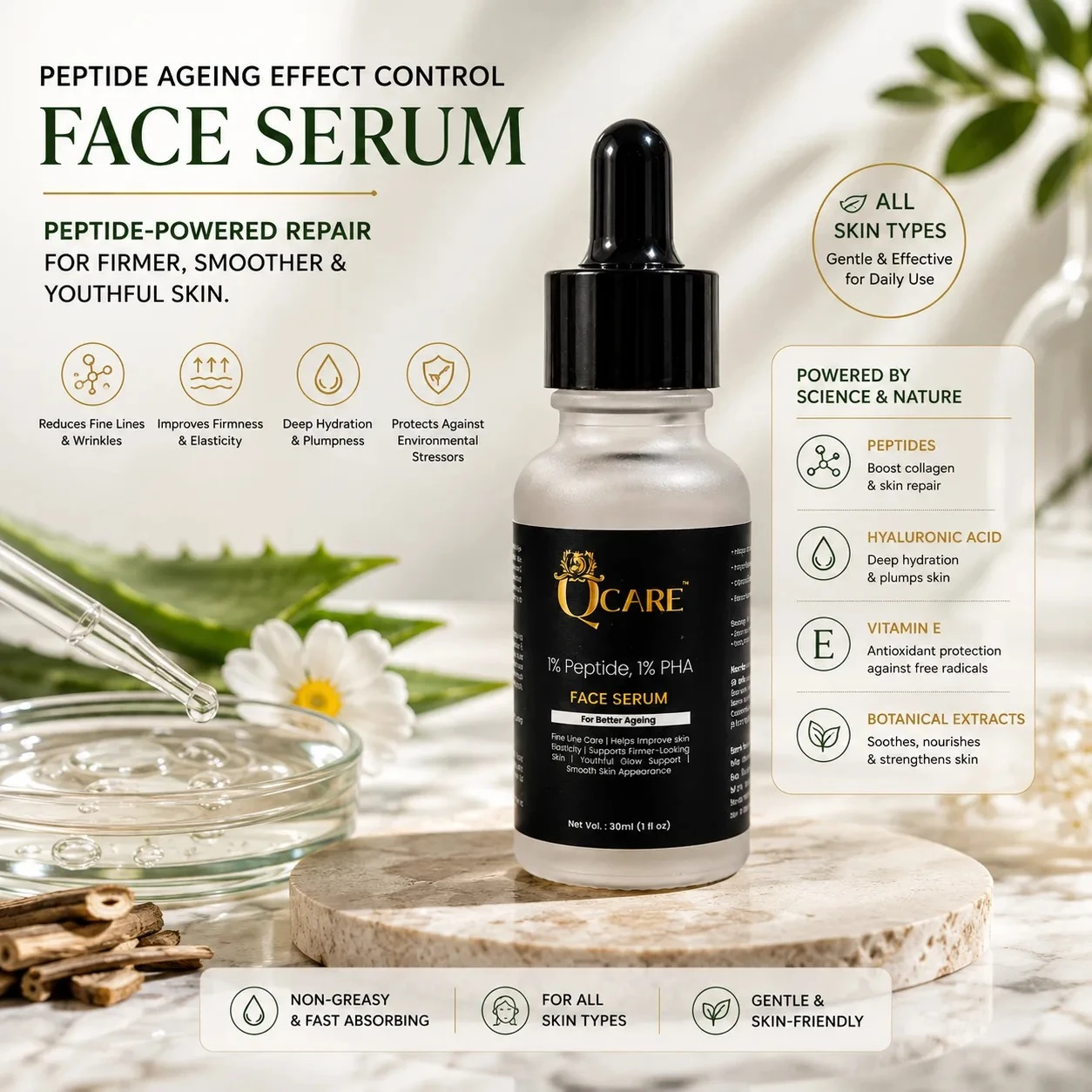 Peptide Ageing Effect Control Face Serum view 2
