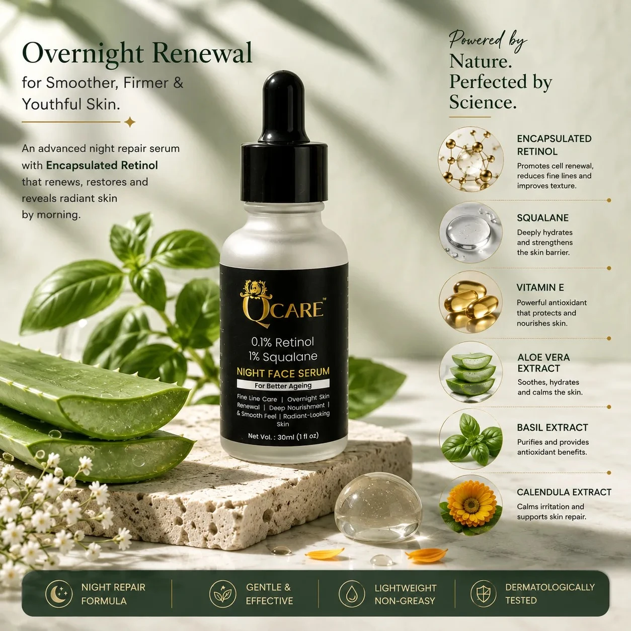Retinol Night Serum view 2