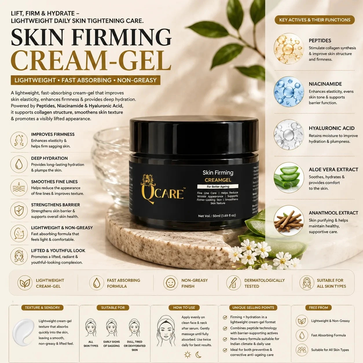 Skin Firming Cream-Gel