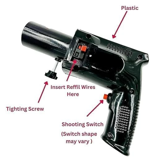 Design Studio Handheld Sparkler Pyro Toy Gun | Cold Pyro Gun for Pubs Events, Parties, Functions All Kind of Celebrations | Battey & Pyro Not Included | Sparkle Gun for Wedding view 3