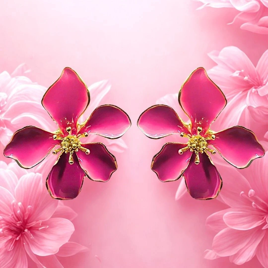 Tahaniya Korean Stud Earrings for women Stud Earring view 4