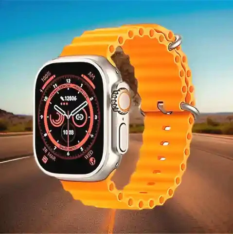 T800 Ultra Smart Watch with 1.99 Inch Display and Heart Rate Sensor