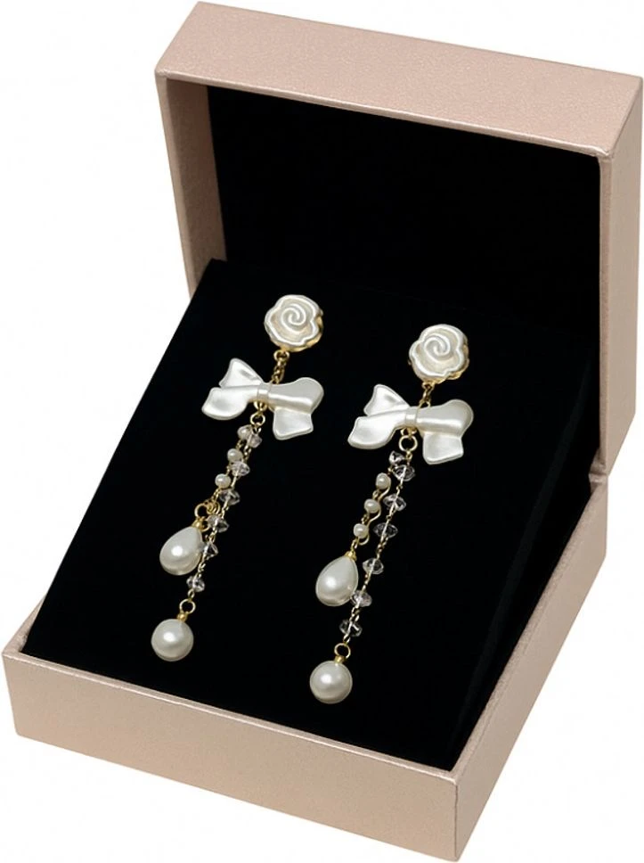 Tahaniya K-Bloom Pearl Drop Earrings Drops & Danglers view 4