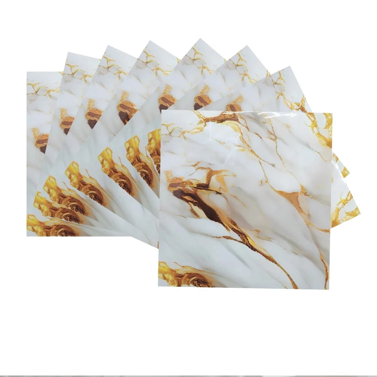 Design Studio Foam Marble Tiles Self-Adhesive Wall Covering, Foam Marble Tiles Self-Adhesive Wall Covering, Water Resistant, Scratch-Resistant Wall Panel Sheet,60cm x 60cm (4 Sq.Ft) view 1