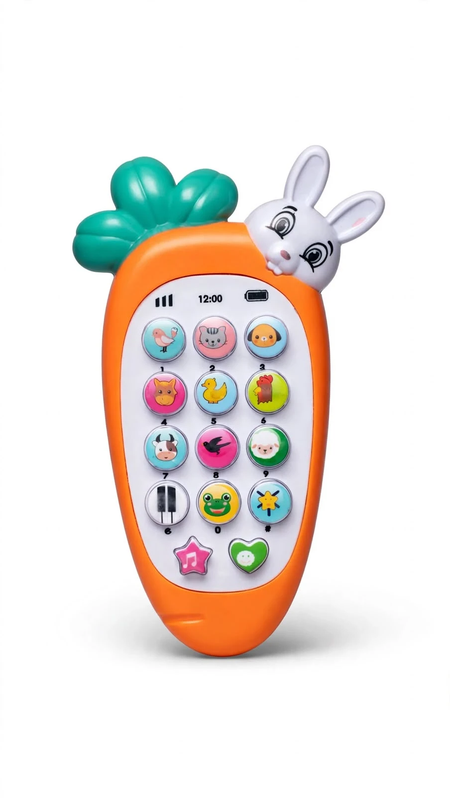 ZAKTOYS Baby Carrot Musical Phone Toy