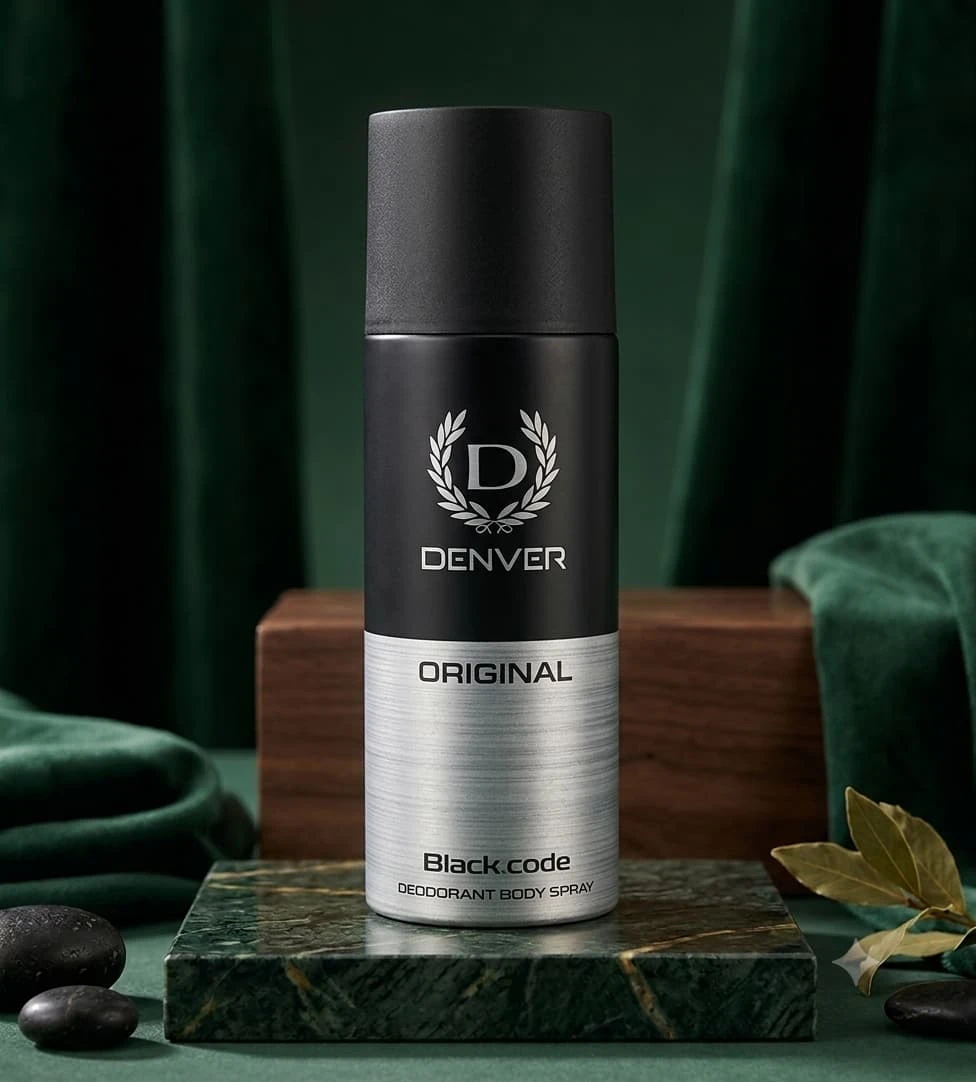 Denver Original Black Code Deodorant Body Spray