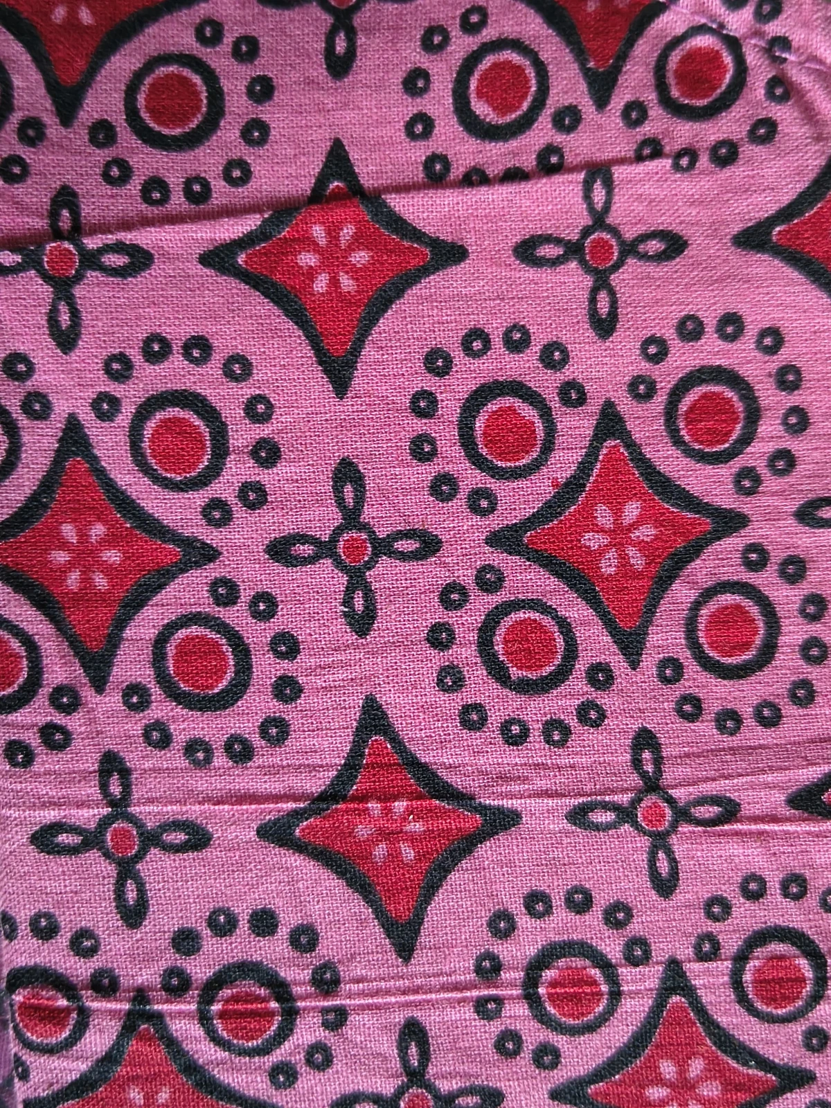 Women's Pink Printed Maxi Nighty Dress view 3