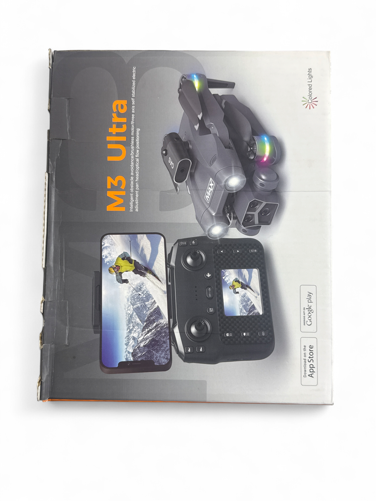 Y3 Ultra Foldable RC Drone with Camera and Obstacle Avoidance view 3