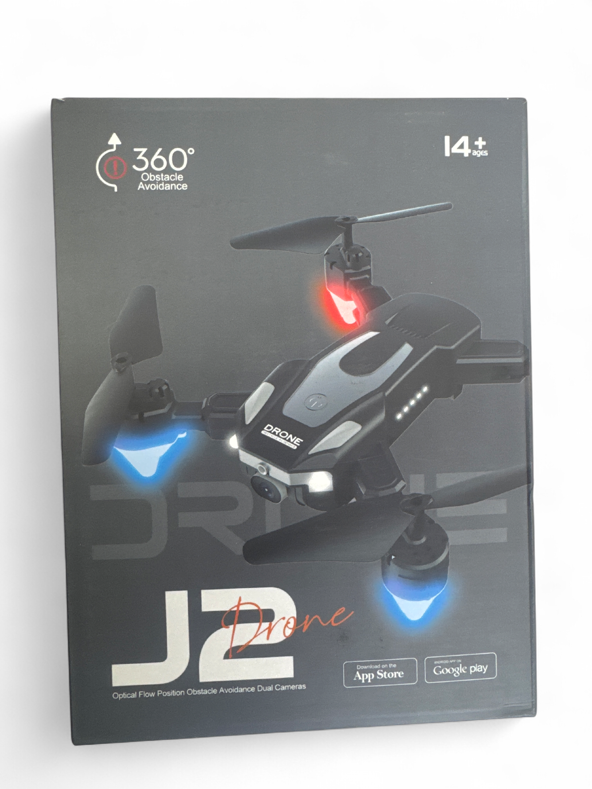 J2 Drone with 360° Obstacle Avoidance and Dual Cameras view 3