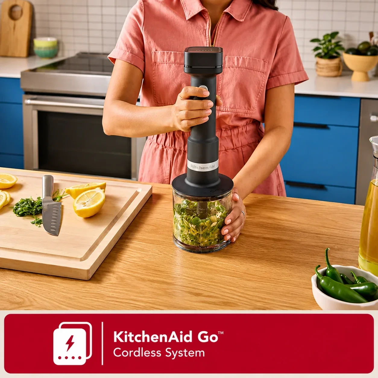 KitchenAid Go Cordless Hand Blender Complete Set– Black Matte (With Rechargeable Battery) view 6