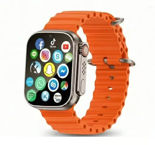 T800 Ultra Smart Watch for Men Women with Bluetooth Calling and Fitness Tracking view 2