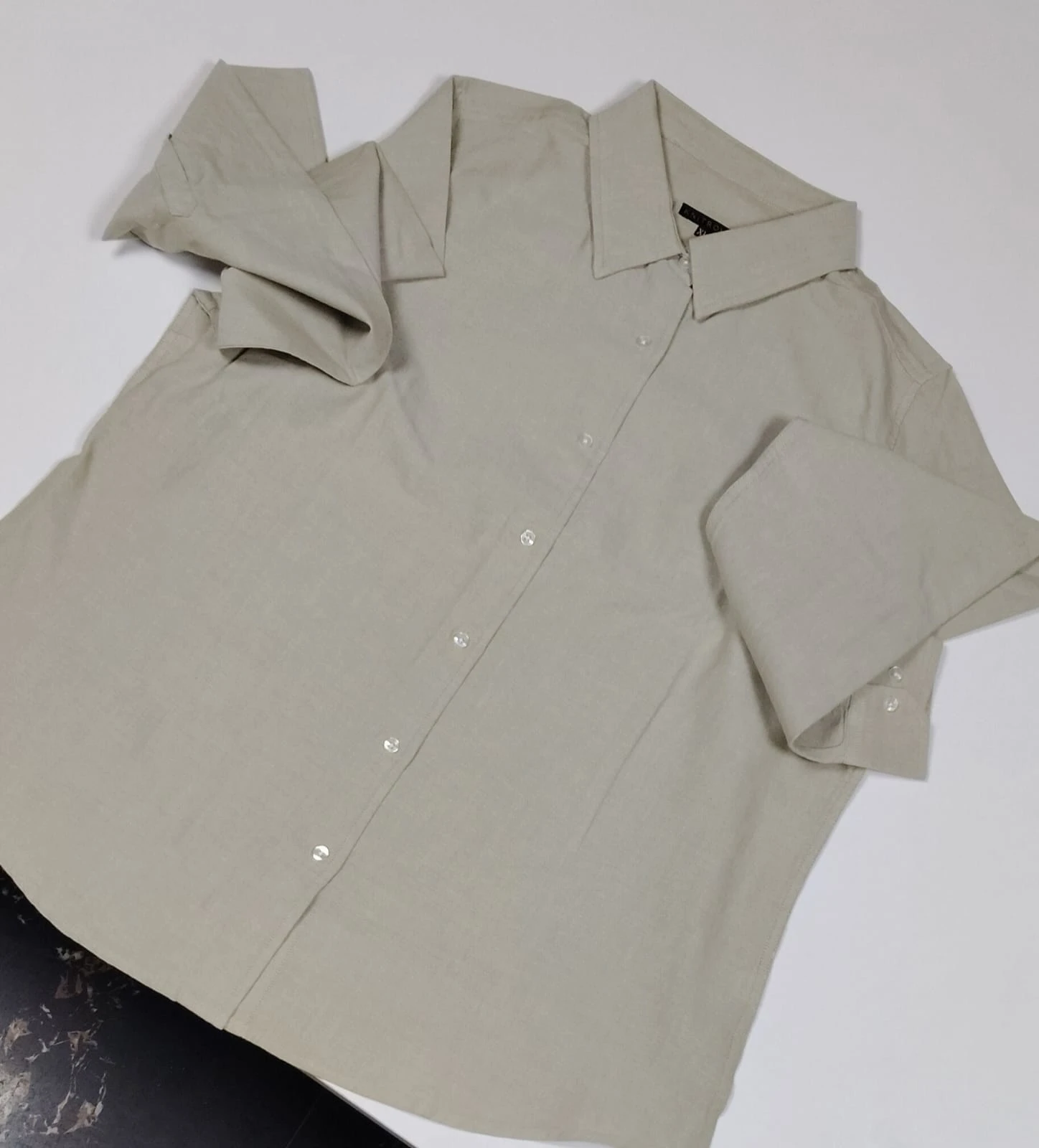 Women's Mint Green 100% Cotton Oxford Shirts view 8